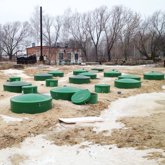 Хозяйственно-бытовой сток - 360 м3 в сутки, коттеджный поселок, Рязанская обл.