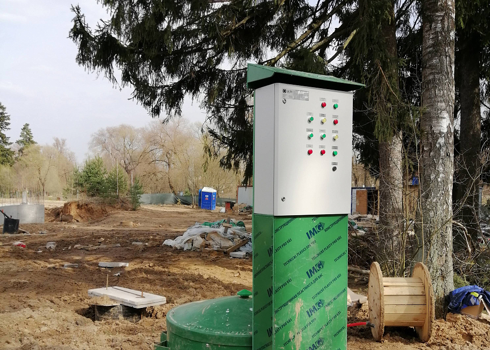 КНС для хозяйственно-бытовых стоков, МО, ООО "Бергхаус"