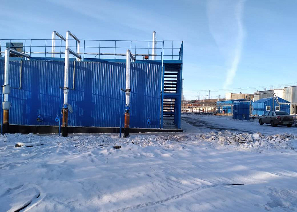 Ливневый сток - 10м3, городские очистные, г. Октябрьск, Самарская обл.