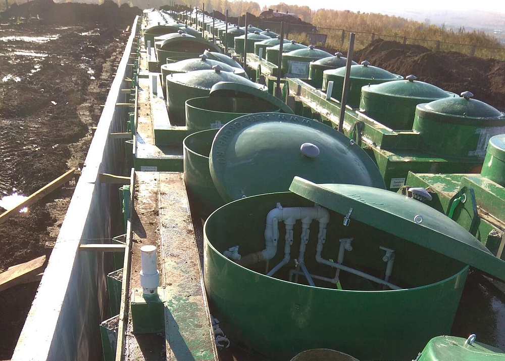 Хозяйственно-бытовой сток - 400 м3 в сутки, поселок Балахта, Красноярский край