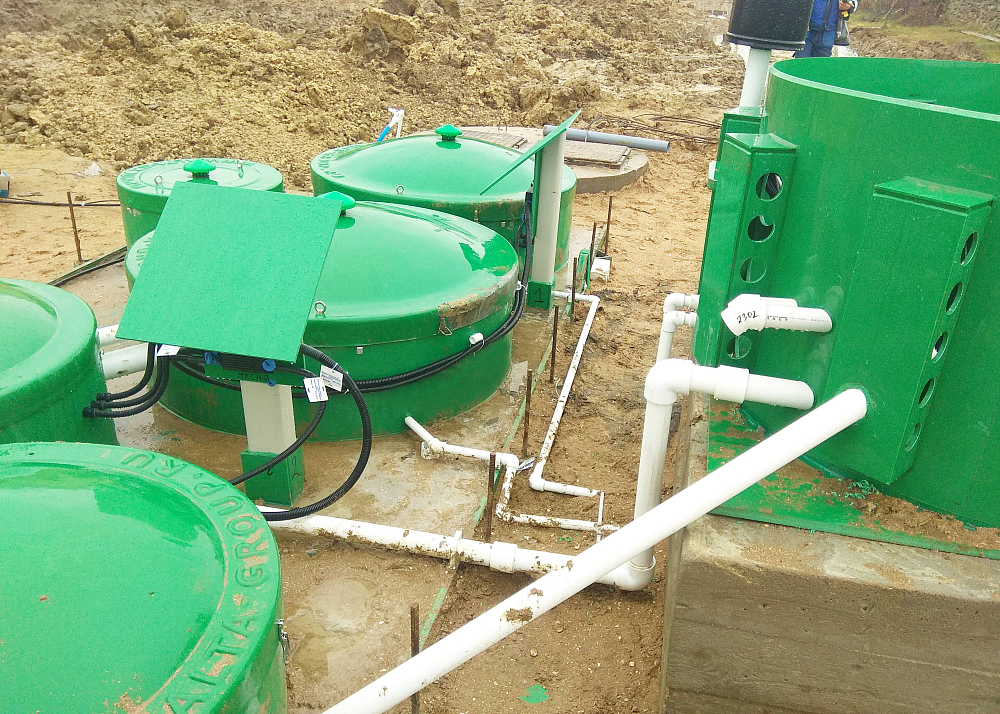 Хозяйственно-бытовой сток - 20 м3 в сутки, инфекционная больница, р. Дагестан, г. Избербаш